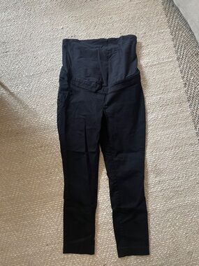 H&M MAMA Black Maternity Ankle Pants